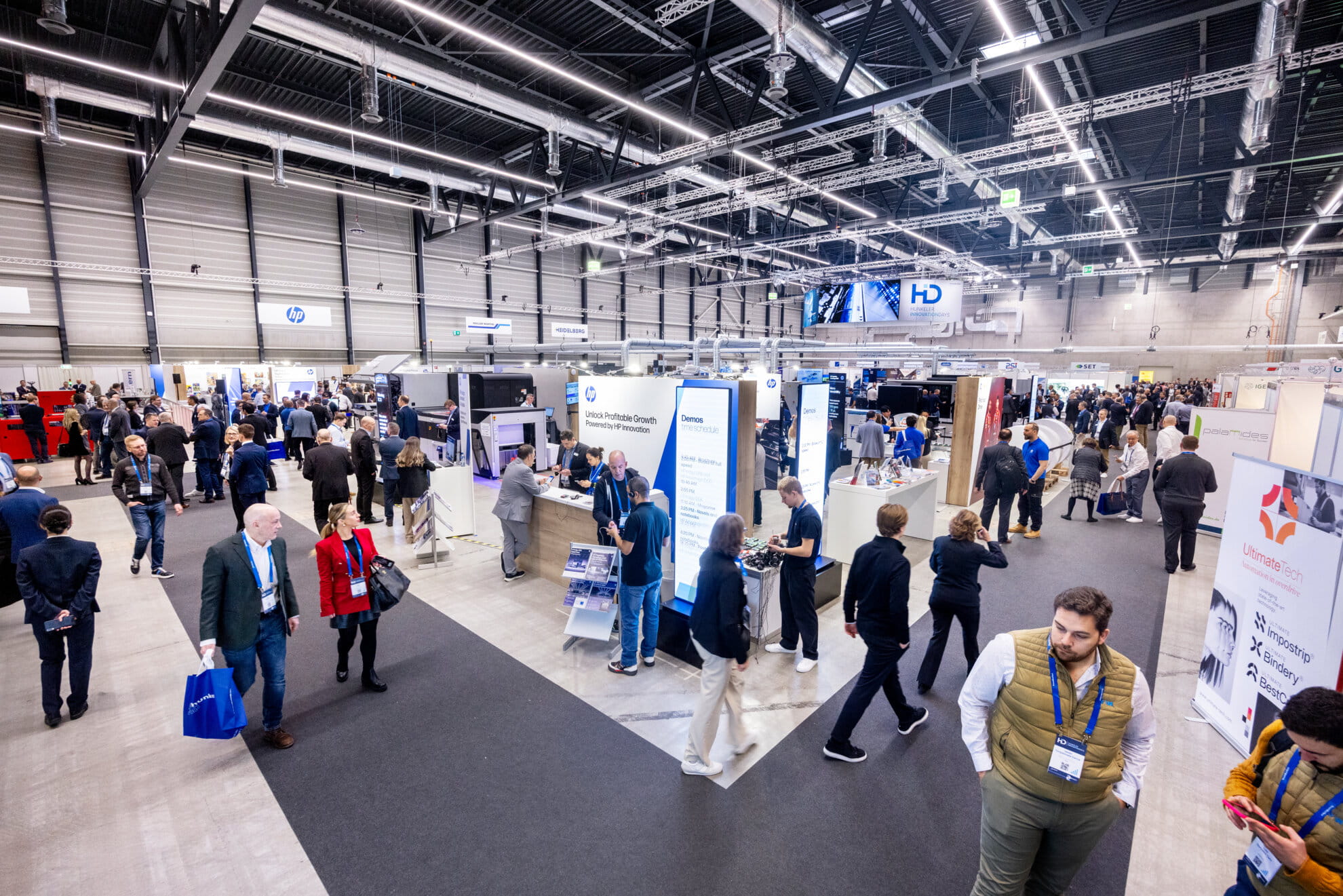 Hall 1, HP booth.