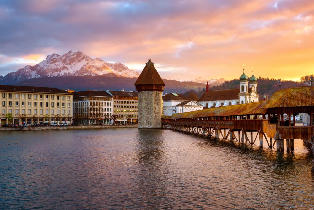 Chapel bridge Lucerne.